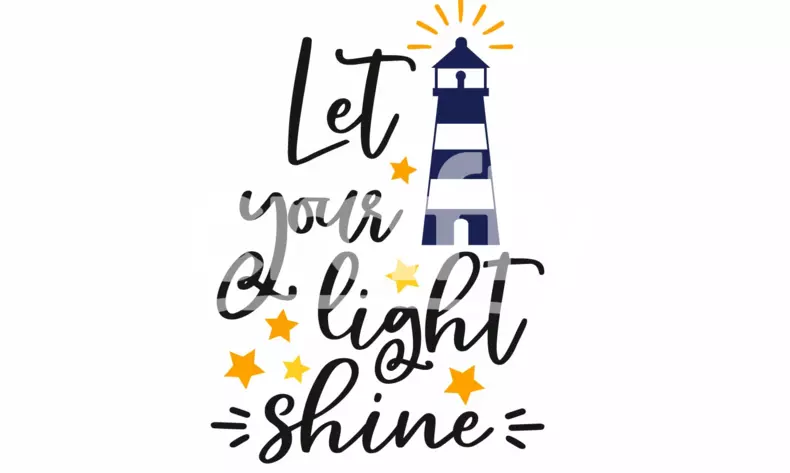 Let your light shine | SVG Cut File | Crafty