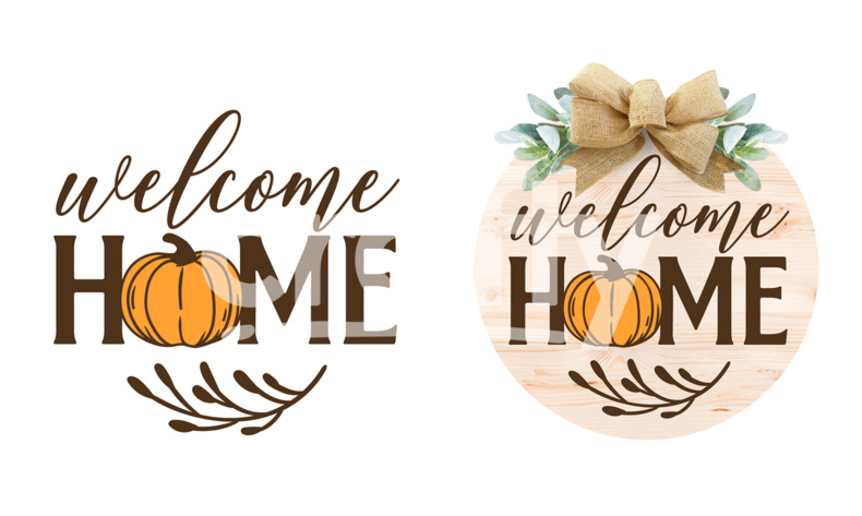 Printable Welcome Home Sign For Thanksgiving