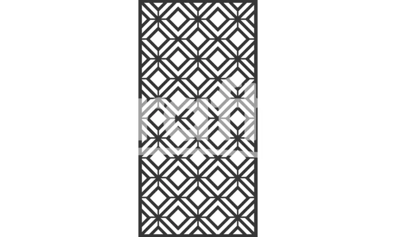 Rhomboids Pattern Design Panel | Crafty