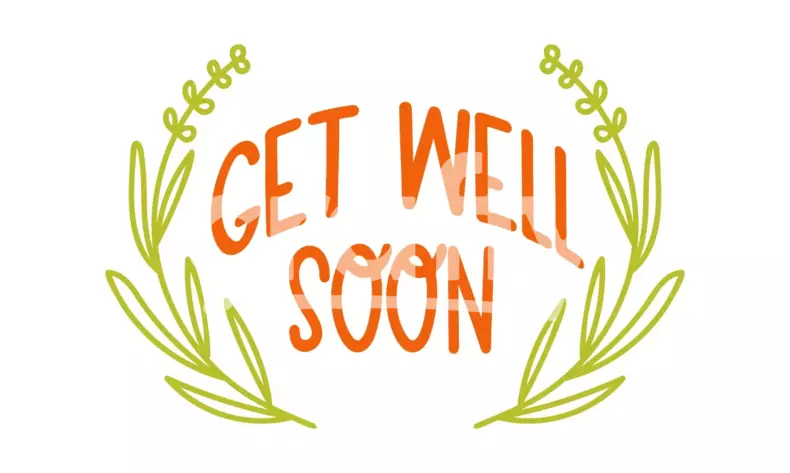 Get Well Soon | Floral SVG Cut File | Crafty