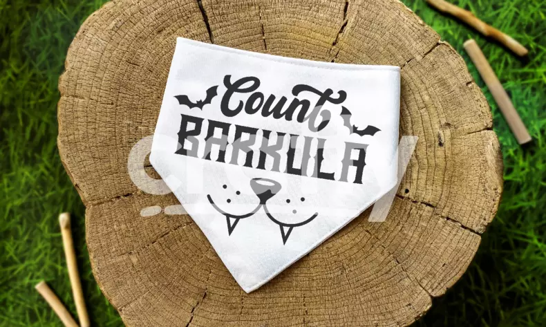 Count Barkula | Halloween Dog SVG | Crafty